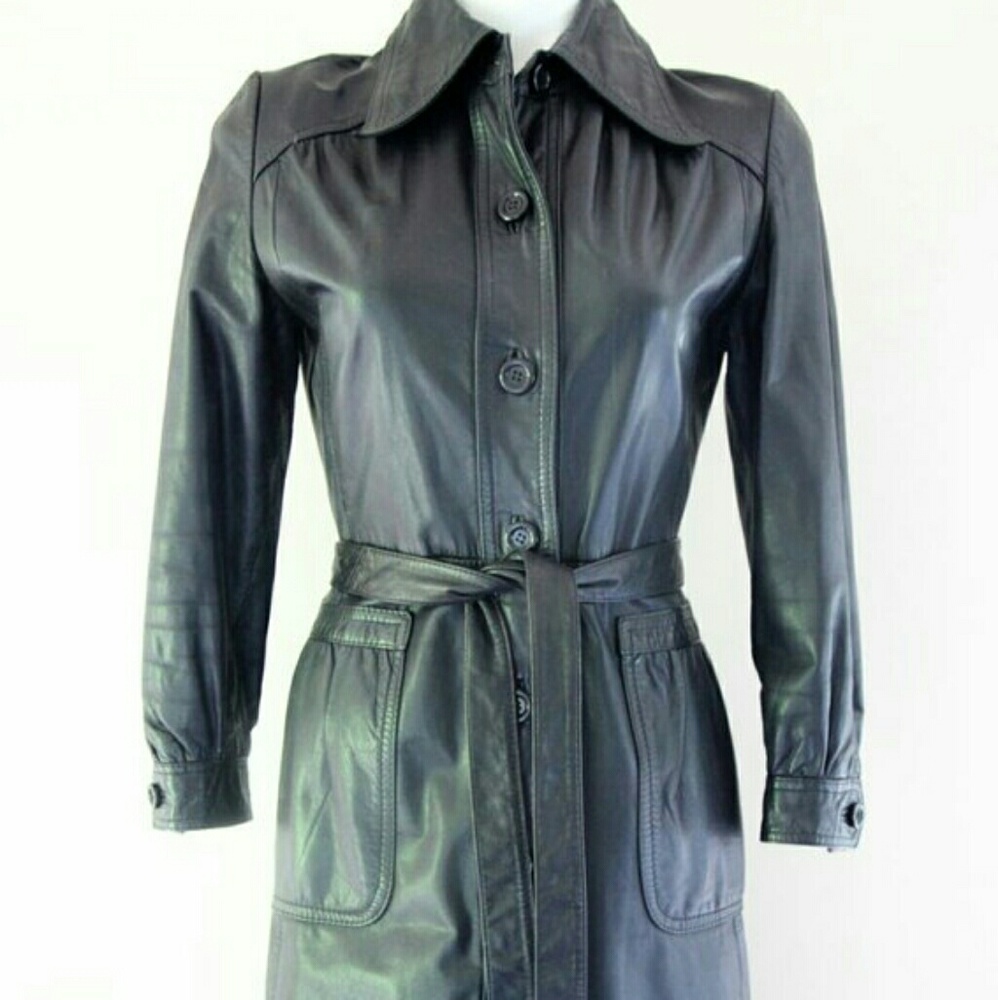 Vintage leather jacket by Cosmopolitan Trading Co